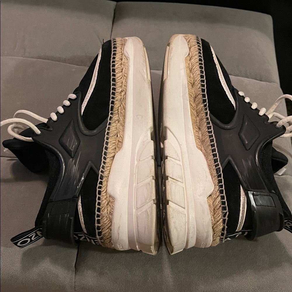 Kenzo Black and White Sneakers - Picture 9 of 14